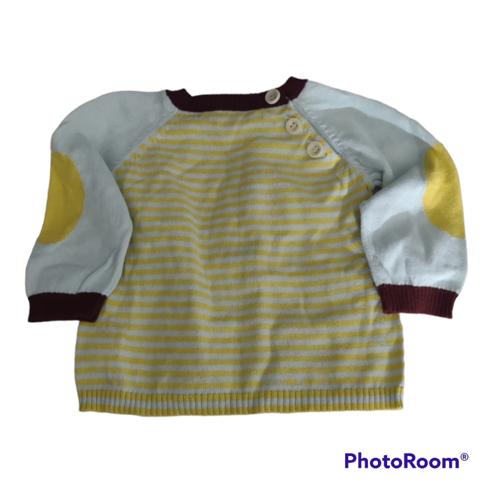 Boutique Baby Boys Sweater Block House sz 3-6 months - Picture 2 of 4